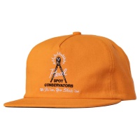 real_skateboards_spot_conservators_snapback_orange_1