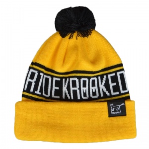 krooked_get_it_straight_pom_beanie_yellow_black_1
