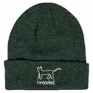 krooked_kat_cuff_beanie_green_1