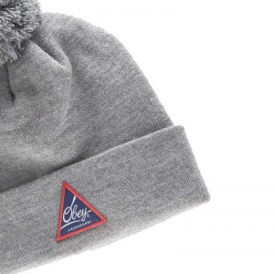 obey_albany_pom_beanie_heater_grey_3