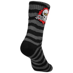 powell_peralta_ripper_cotton_socks_stripes_charcoal_black_2