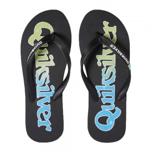 quiksilver_sandals_molokai_wordmark_fineline_black_green_blue_1