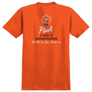 real_skateboards_spot_conservators_tee_orange_1