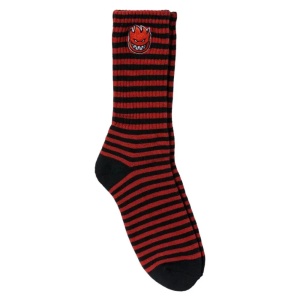 spitfire_socks_bighead_fill_emb_stripe_black_dark_red_2