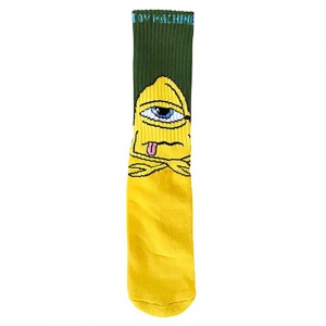 toy_machine_bored_sect_crew_sock_green_3